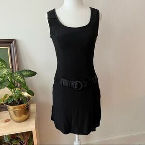 Vintage Nanette Lepore Robespierre Black Mini Dress